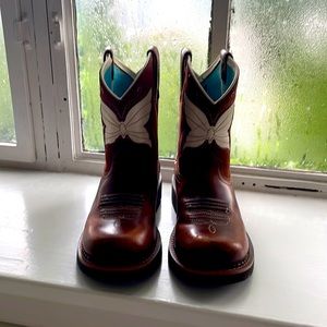Girls Ariat Boots- worn once!